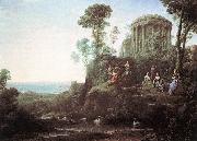 Claude Lorrain Apollo and the Muses on Mount Helion Spain oil painting artist